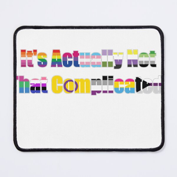 Item preview, LGBTG+: Its not that complicated designed and sold by TheCurioArtShop.
