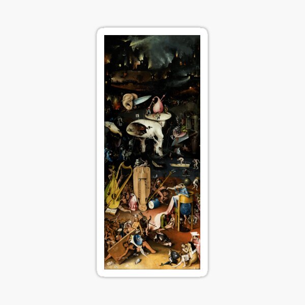 Item preview, Hieronymus Bosch - The Garden of Earthly Delights designed and sold by elinaarbidane.