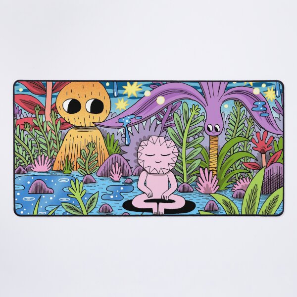 Vista previa del artículo con la obra «Meditación», diseñado y vendido por jackteagle.