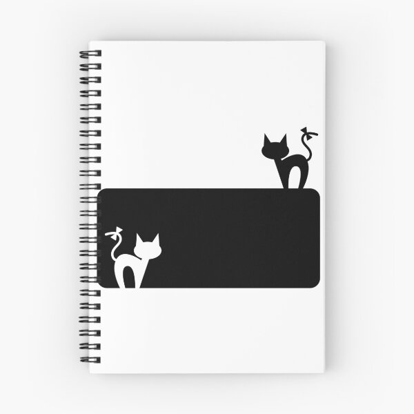 Item preview, Cat Shadow Black and White designed and sold by JustCoolShop.
