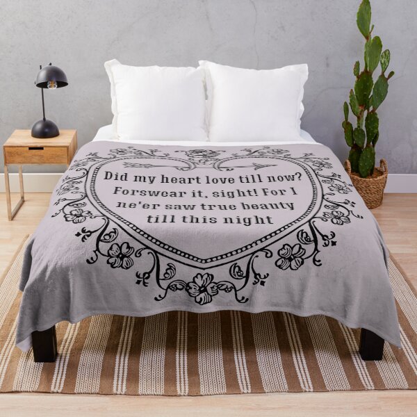 Item preview, Cita de Shakespeare de Romeo y Julieta ¿Amó mi corazón hasta ahora? ¡renuncia, mira! Porque nunca vi la verdadera belleza hasta esta noche designed and sold by violet-hope.