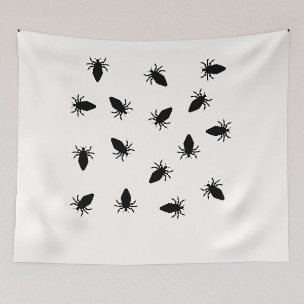 Item preview, Black lady bug pattern designed and sold by Sam Artist.