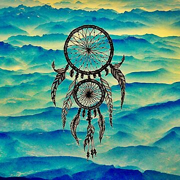 Artwork thumbnail, dream catcher in the clouds by hellcom