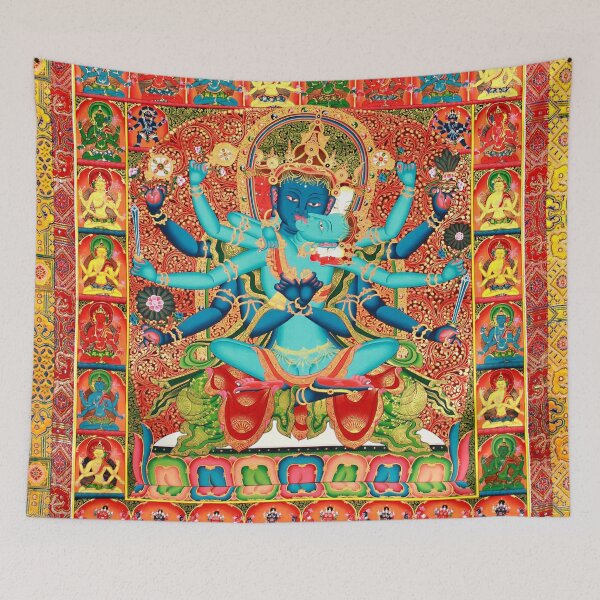 Item preview, Mandala 101 Chakrasmavra Tantra Thangka designed and sold by GuyBlank.