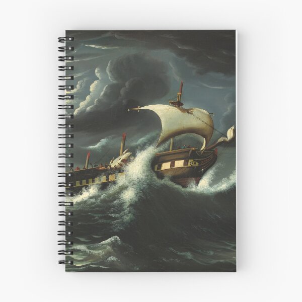Item preview, Storm Tossed Frigate | Thomas Chambers | Navy Sailing Art designed and sold by CJET.