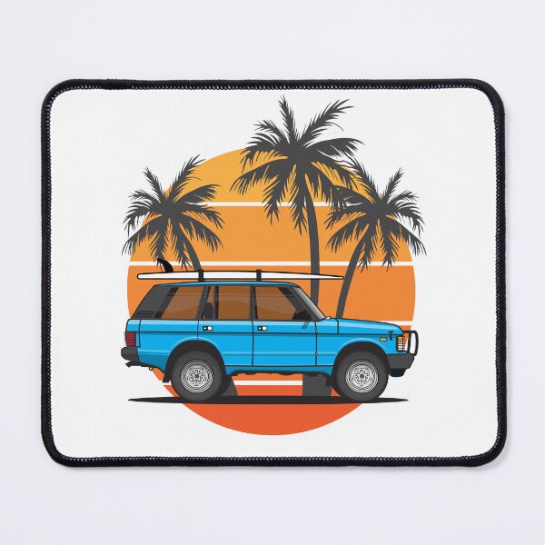 Item preview, 4x4 Blue Palm Beach designed and sold by blackdogshop.
