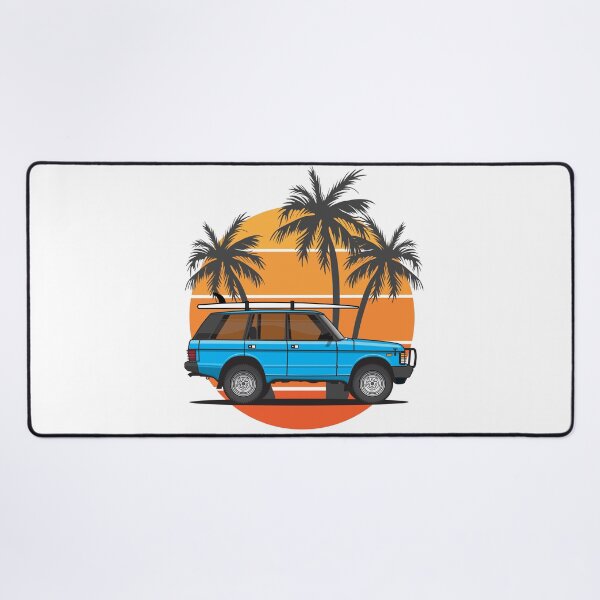 Item preview, 4x4 Blue Palm Beach designed and sold by blackdogshop.