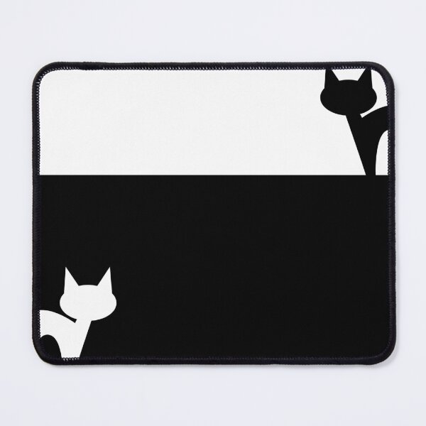 Item preview, Cat Shadow Black and White designed and sold by JustCoolShop.