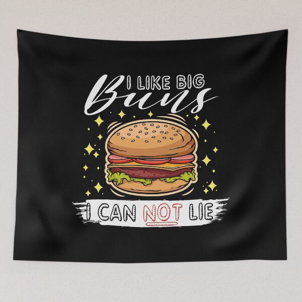Item preview, I Like Big Buns - I Can Not Lie - Burger Yunkie designed and sold by Shirtflyer.