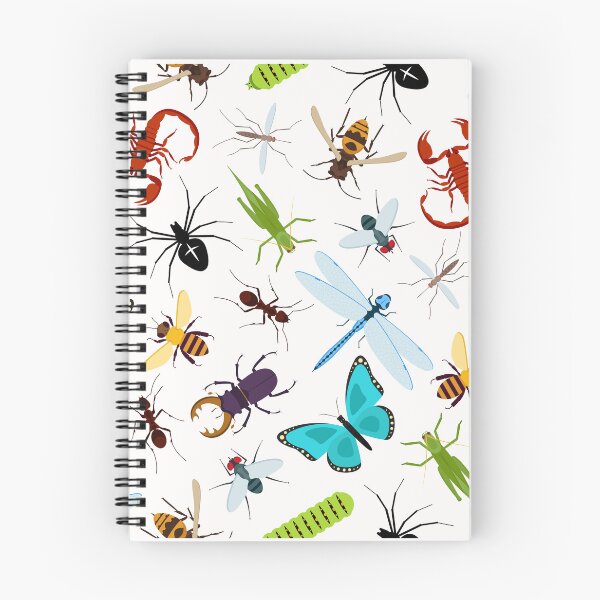 Item preview, Lady bug, Grasshopper, Scorpion, beetle and blue butterfly designed and sold by Sam Artist.