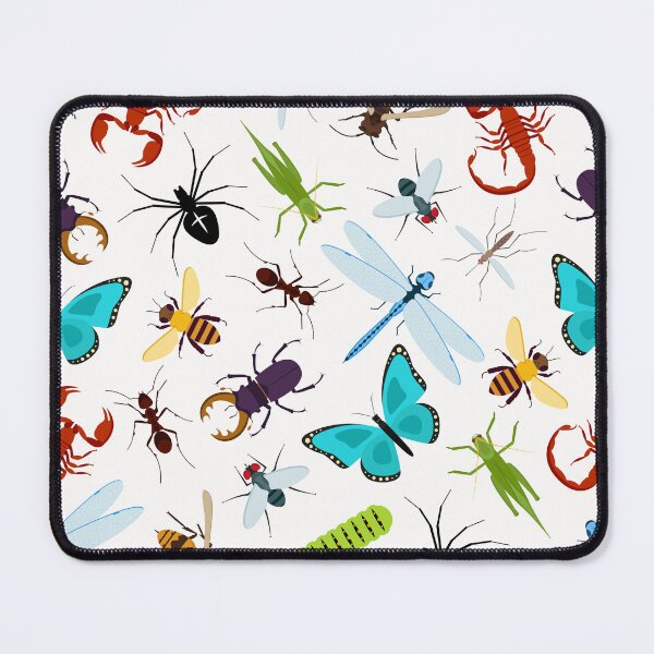Item preview, Lady bug, Grasshopper, Scorpion, beetle and blue butterfly designed and sold by Sam Artist.