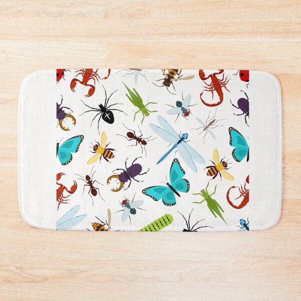 Item preview, Lady bug, Grasshopper, Scorpion, beetle and blue butterfly designed and sold by Sam Artist.