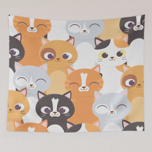 Item preview, cat mat pattern designed and sold by adeleqo.