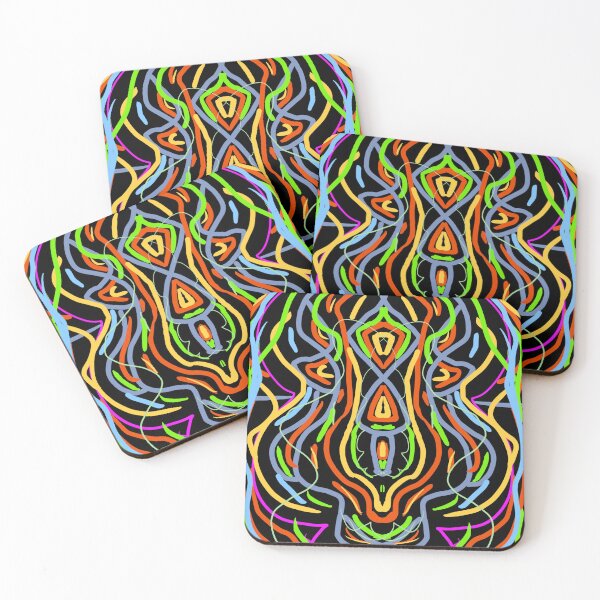 Item preview, The Abstract Tiger designed and sold by flavsdoodles.