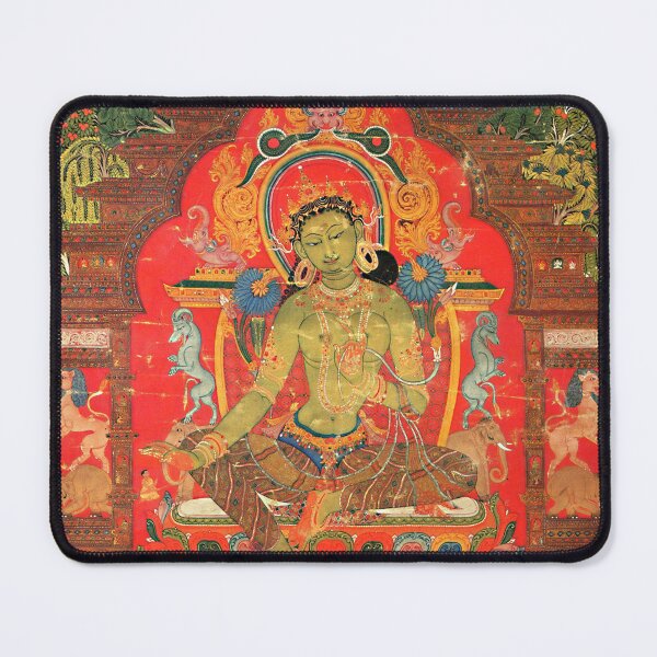 Item preview, Mandala 91 Tara Green Protecting Eight Fears designed and sold by GuyBlank.