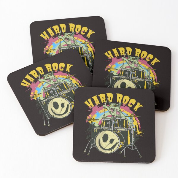 Item preview, Hard rock never dies zombie cat designed and sold by Tonickay.