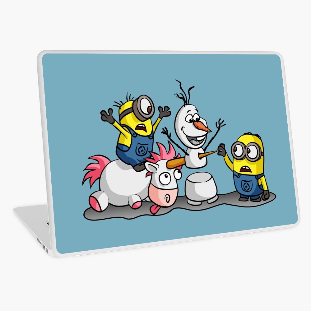 Minions Being Silly Despicable Me Sticker, Minion Sticker, Laptop Sticker,  Water Bottle Sticker, Free Shipping, iPad Sticker, Binder 