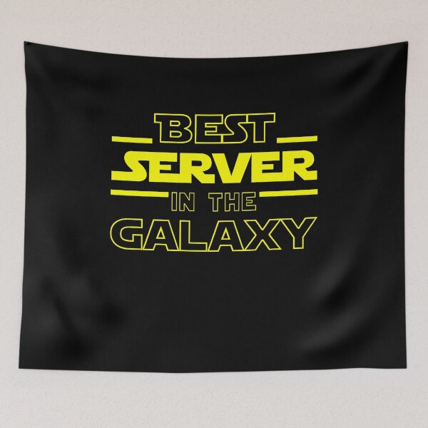 Item preview, Server Job Dad Mom Hudband Mens Shirt, Best Server In The Galaxy, Funny Server Birthday christmas Gift Gift designed and sold by xlnv.