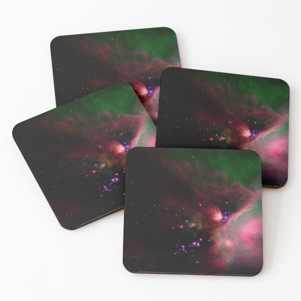 Item preview, Young Stars in Galactic Dust Cloud Fuchsia Purple Green designed and sold by 2sweetsDesign.