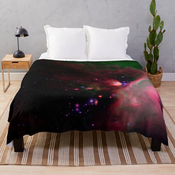 Item preview, Young Stars in Galactic Dust Cloud Fuchsia Purple Green designed and sold by 2sweetsDesign.