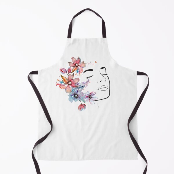 Item preview, Pink Blue Flower Girl Design designed and sold by CreativNode.