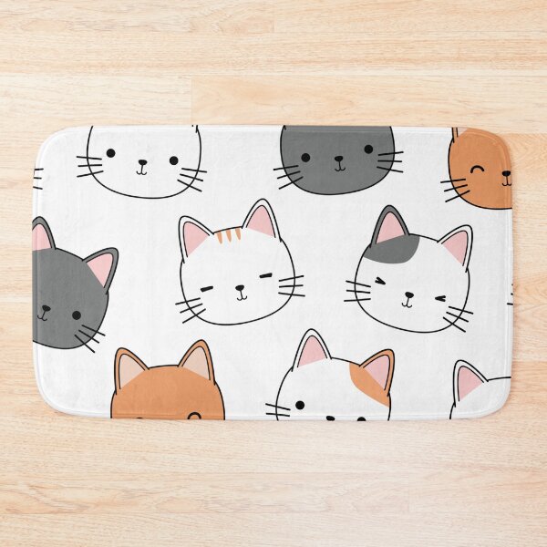 Item preview, cat mat pattern designed and sold by adeleqo.