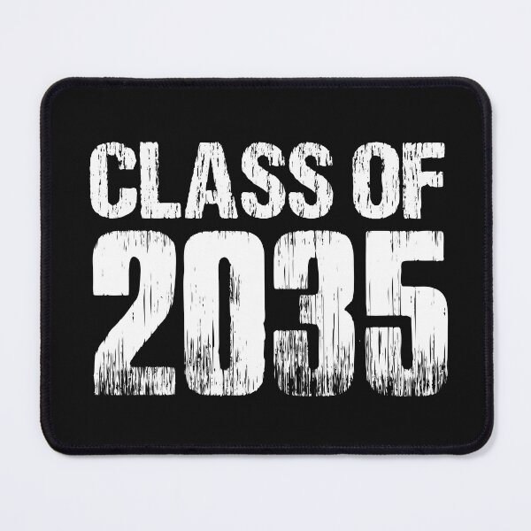 Item preview, Vintage Class of 2035 White Bold Typography designed and sold by garniturex.