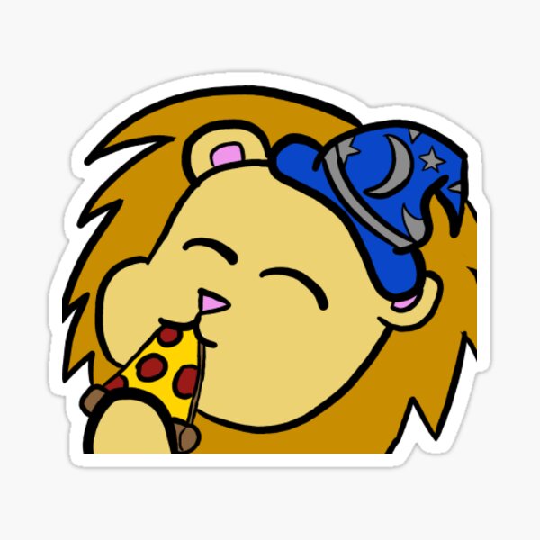 RumblePizza Sticker