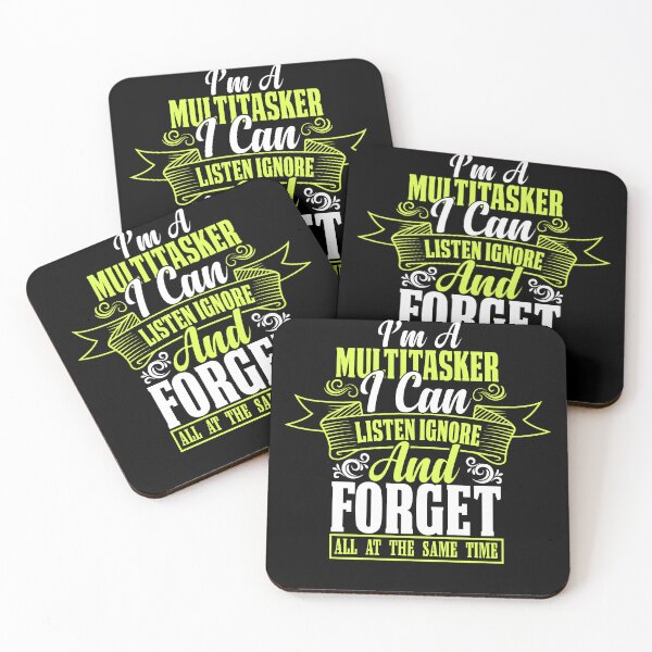 Item preview, I’m A Multitasker I Can Listen Ignore And Forget All At The Same Time Funny Saying designed and sold by mohalaz.