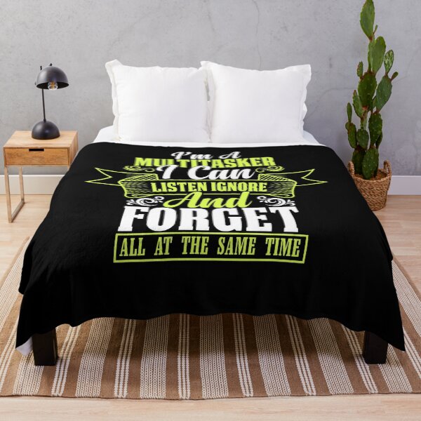 Item preview, I’m A Multitasker I Can Listen Ignore And Forget All At The Same Time Funny Saying designed and sold by mohalaz.
