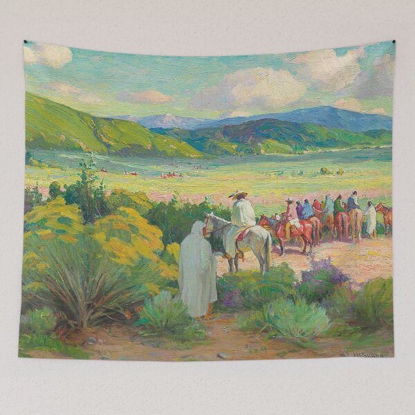 Item preview, Rabbit Hunters | Joseph Henry Sharp | 1920 Mexican Art designed and sold by CJET.