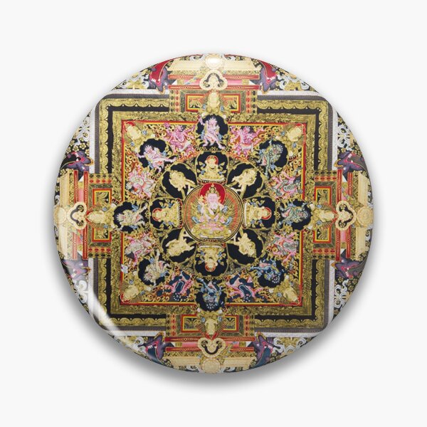 Item preview, Mandala 85 Pink Gold Blue Mandala designed and sold by GuyBlank.
