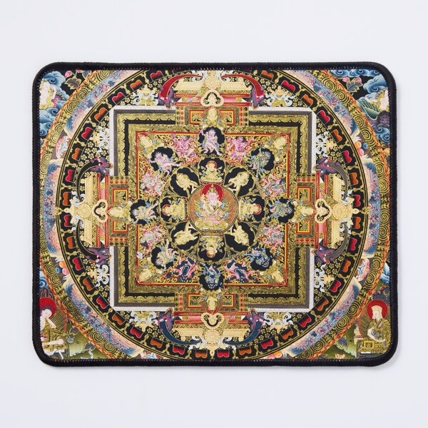 Item preview, Mandala 85 Pink Gold Blue Mandala designed and sold by GuyBlank.