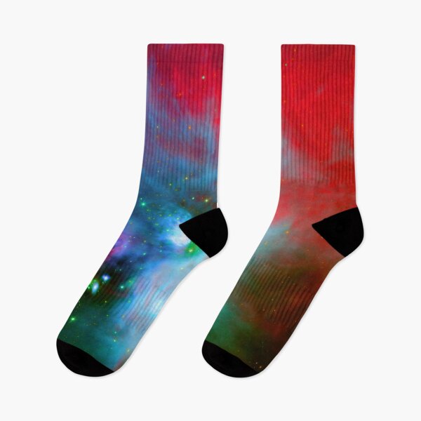 Item preview, Young Stars in Galactic Dust Cloud Red Purple Blue Green designed and sold by 2sweetsDesign.