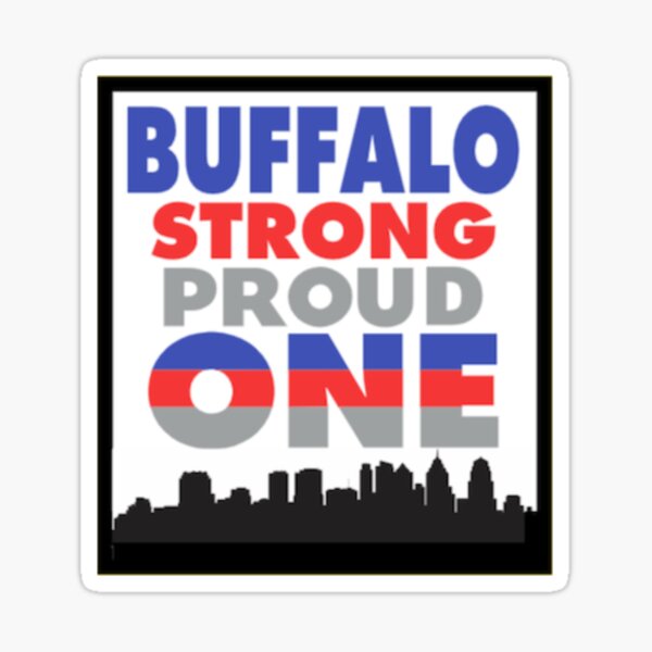 Aperçu de l'œuvre Buffalo Strong, Proud, One - TOUS LES BÉNÉFICES REDONNÉS AUX CHARITÉS BUFFALO créée et vendue par Gratefulgabby.