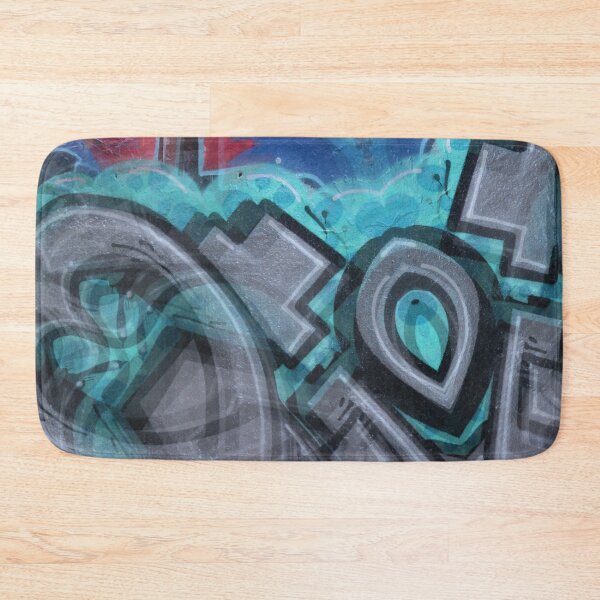 Item preview, Streetart Blue and Gray Graffiti designed and sold by ckylin.