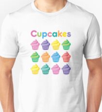 Cupcakes Pretty Unisex T-Shirt