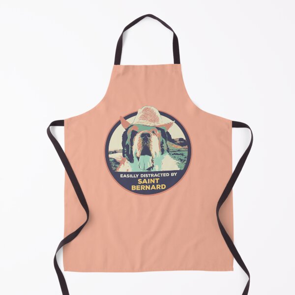 Item preview, Easilly distracted by Saint Bernard dog designed and sold by Lemomo-zoo.