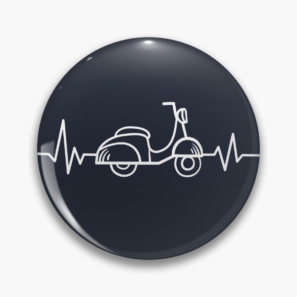 Item preview, Moped Scooter Heartbeat designed and sold by Bricke.