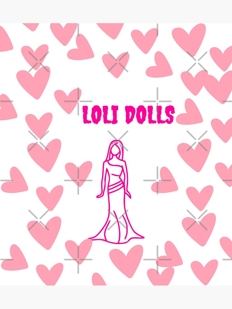 "Loli Dolls cute anime girl cute dolls" Sticker by ayesha70 Redbubble