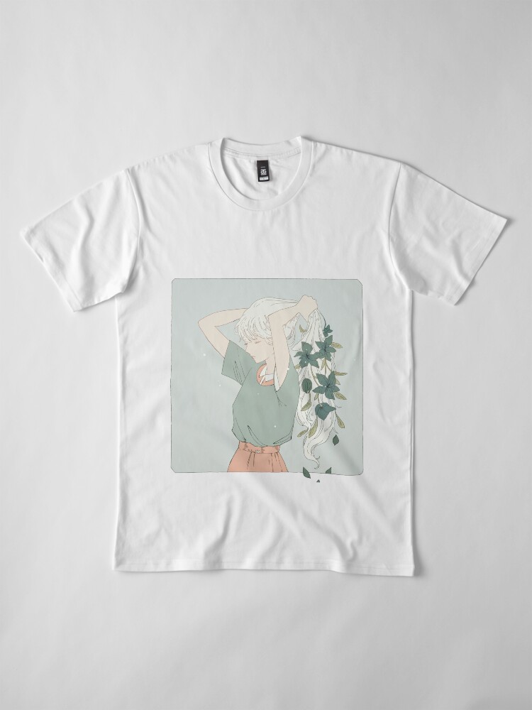 Alternate view of gathering thoughts. Premium T-Shirt