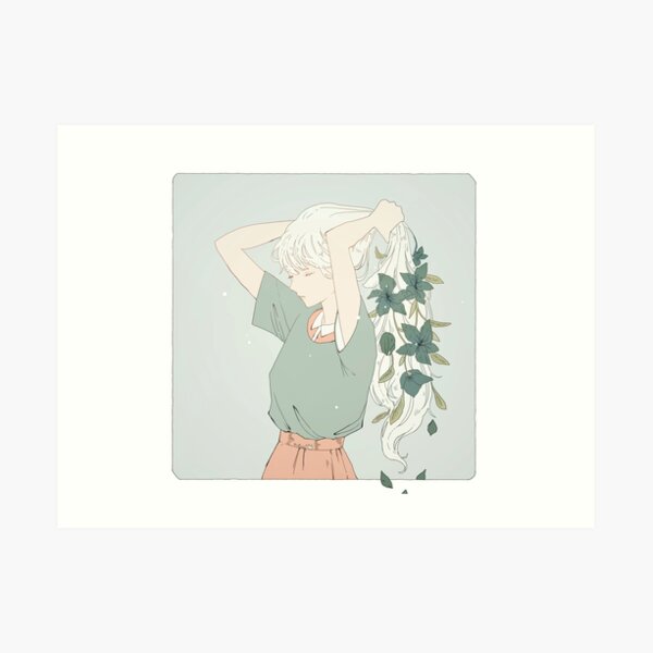 gathering thoughts. Art Print