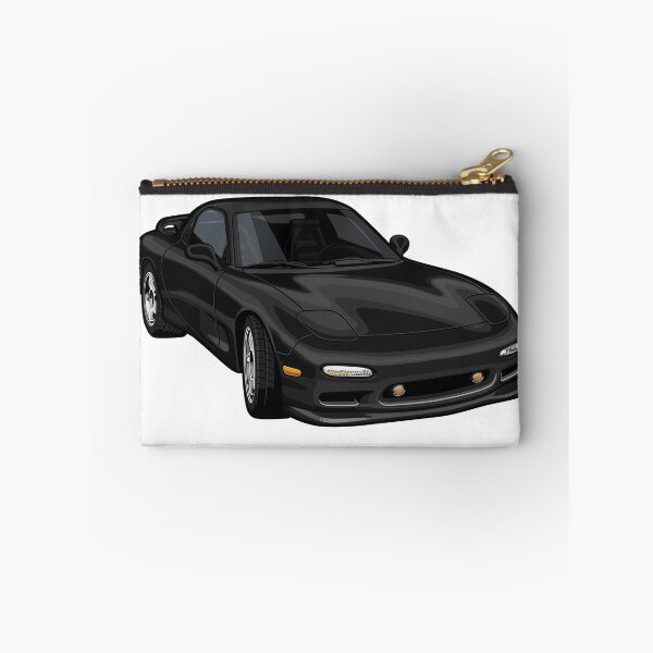 Item preview, Obra Mazda RX 7 R1 negro japón youngtimer designed and sold by SketchNinja.