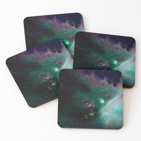 Item preview, Young Stars in Galactic Dust Cloud Teal Purple Turquoise designed and sold by 2sweetsDesign.