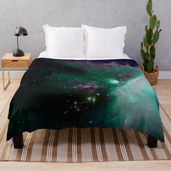 Item preview, Young Stars in Galactic Dust Cloud Teal Purple Turquoise designed and sold by 2sweetsDesign.