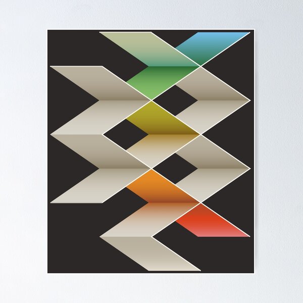 Item preview, origami shelves design designed and sold by waseemkiwan.