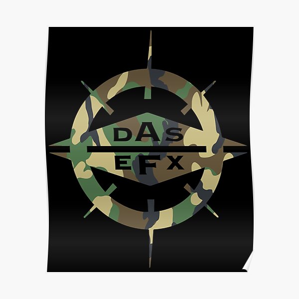 DAS EFX camouflage Poster