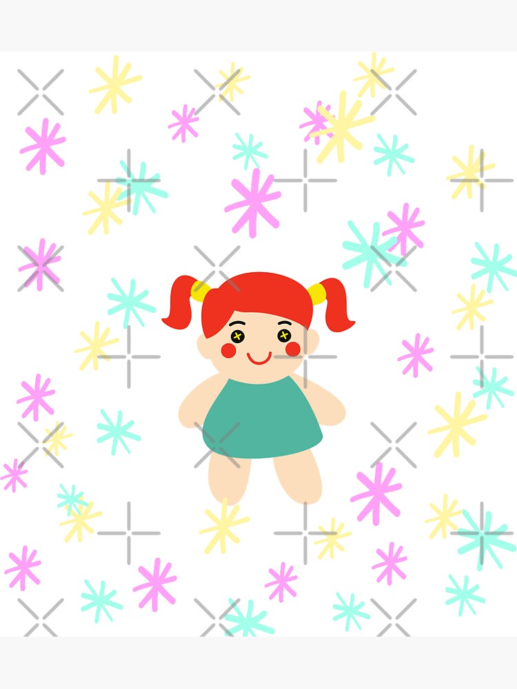 "Loli Dolls cute anime girl cute dolls" Sticker by ayesha70 Redbubble