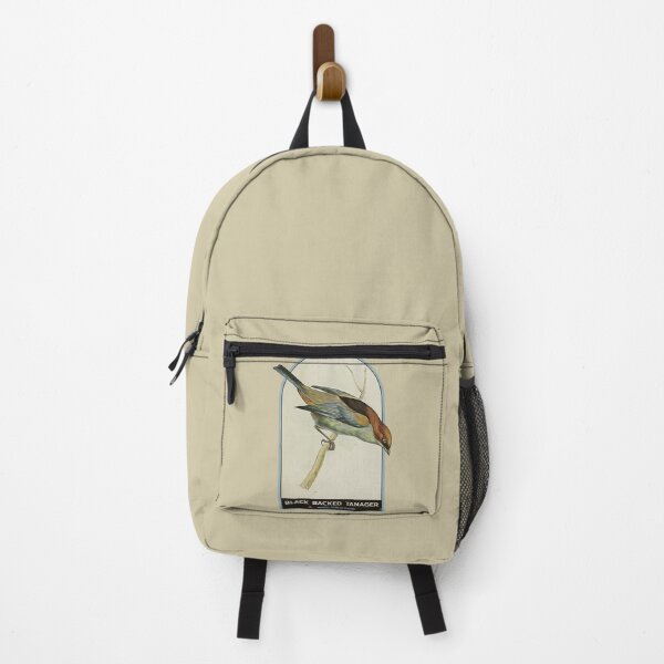 Item preview, Bird Black Backed Tanager illustration designed and sold by Lemomo-zoo.
