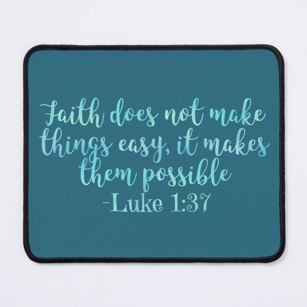 Item preview, Luke 1:37 designed and sold by baileyvannatta.